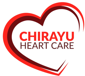 Chirayu Heart care logo